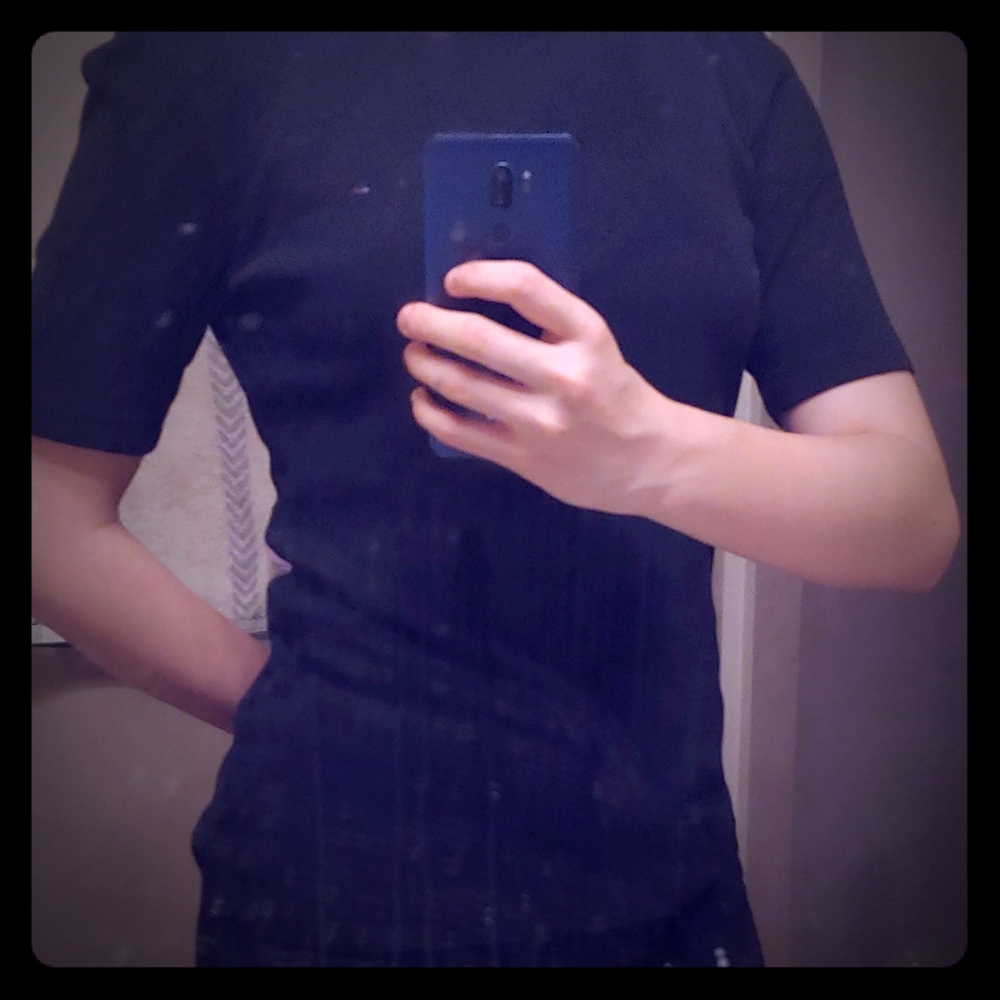 Tommy Hilfiger 3/4 Sleeve Black Top